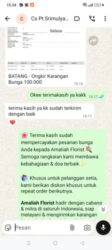 Testimonial Papan Bunga majalengka