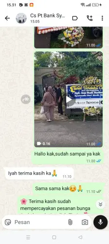 Testimonial Papan Bunga majalengka